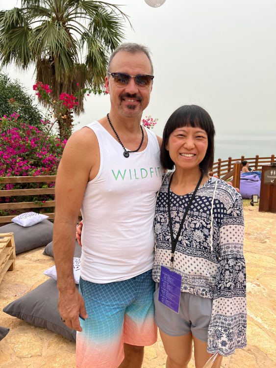 WildFit teacher, Eric Edmeades, and me