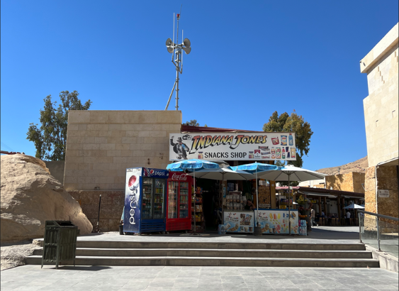 Indiana Jones snacks shop