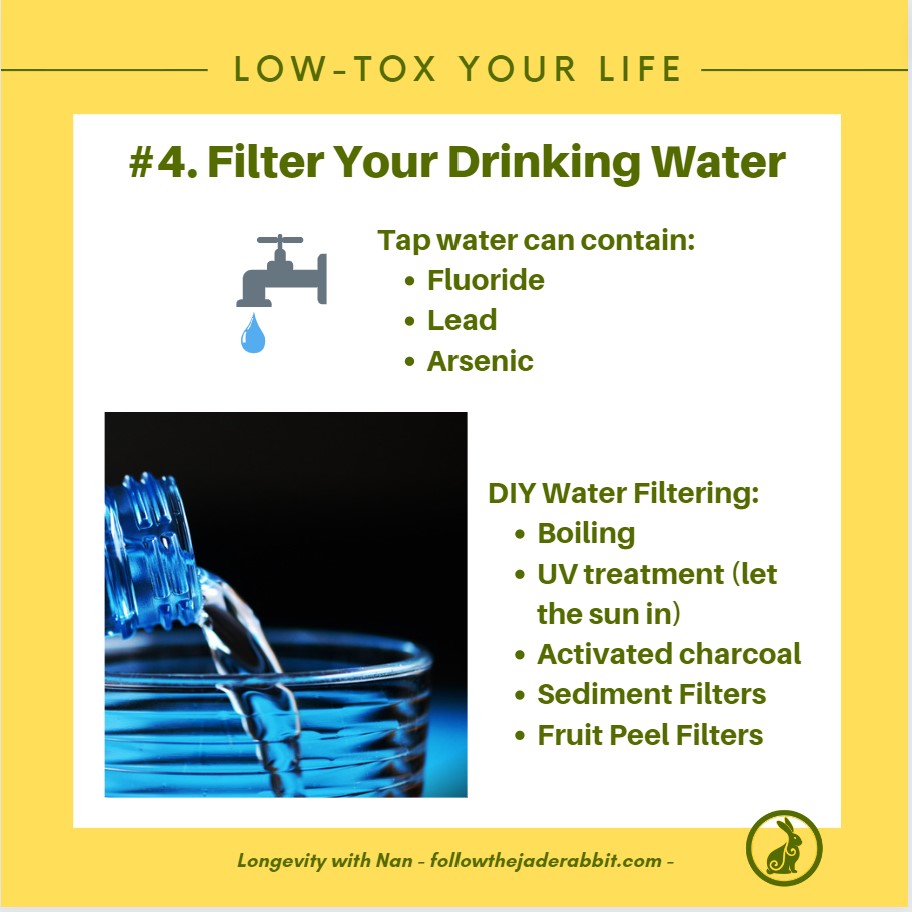 Filter your drinking water